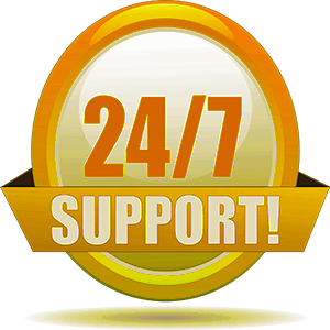 دعم على مدار الساعة